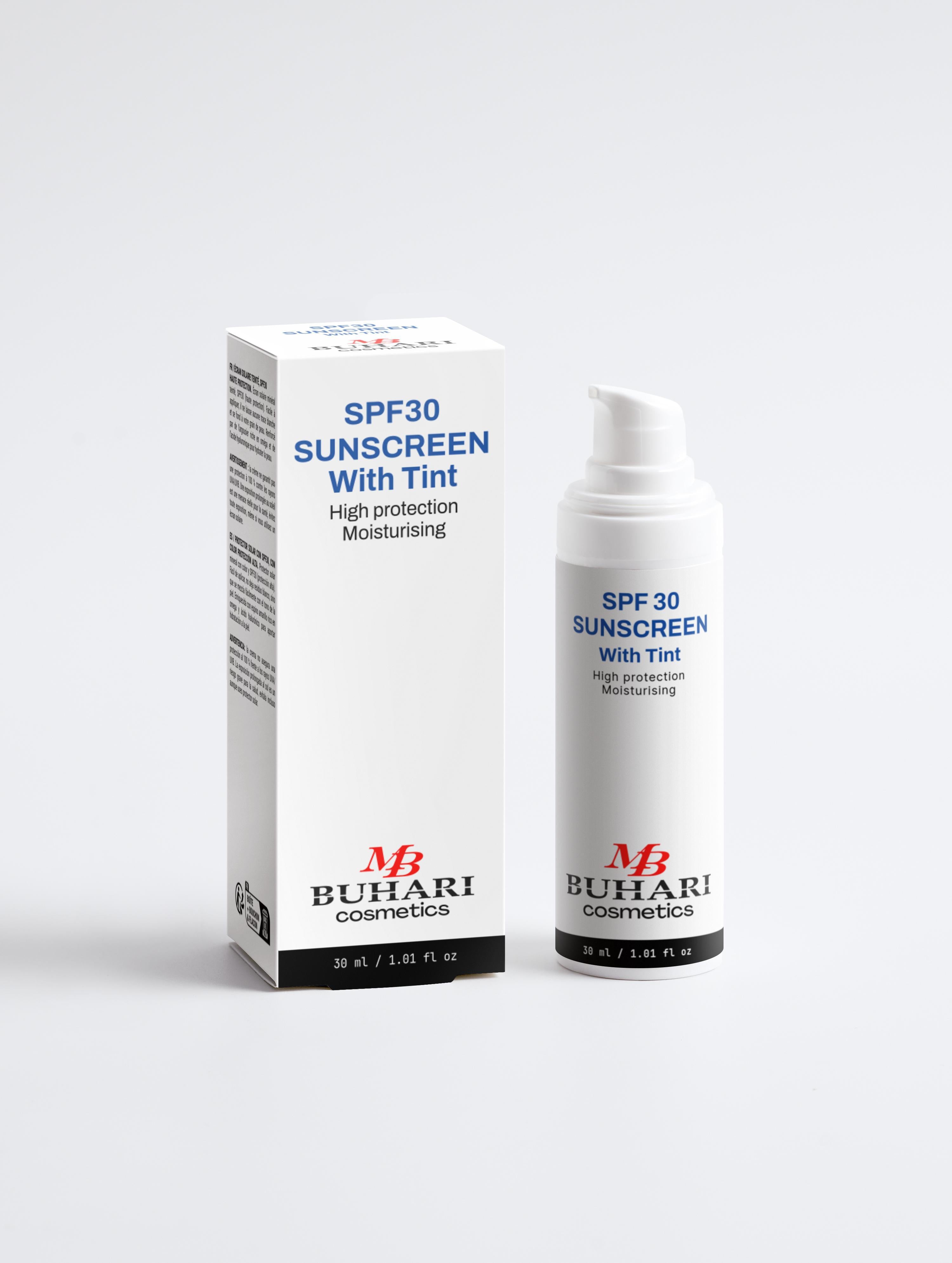 SPF 30 Sunscreen with tint