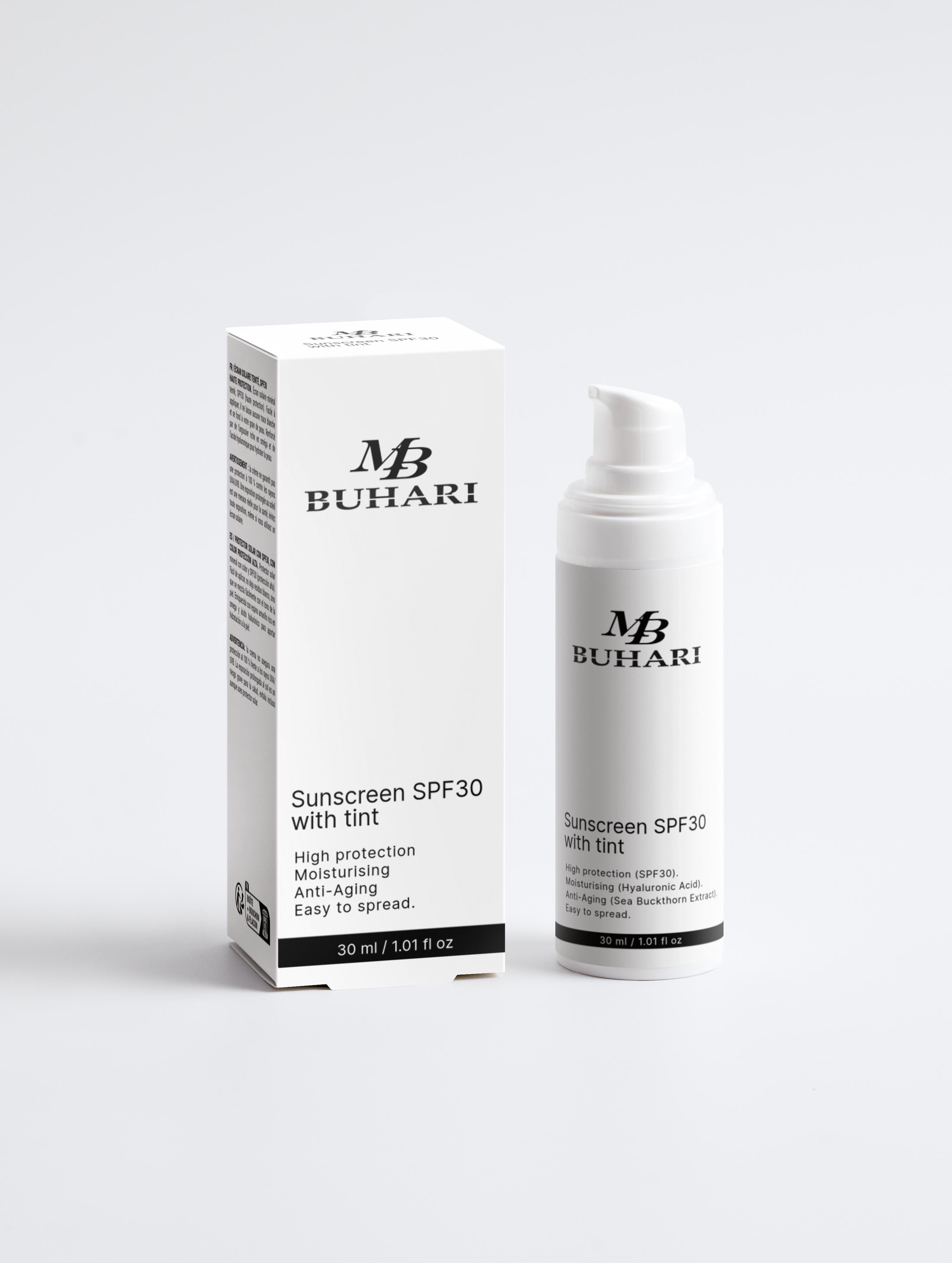 SPF 30 Sunscreen with tint