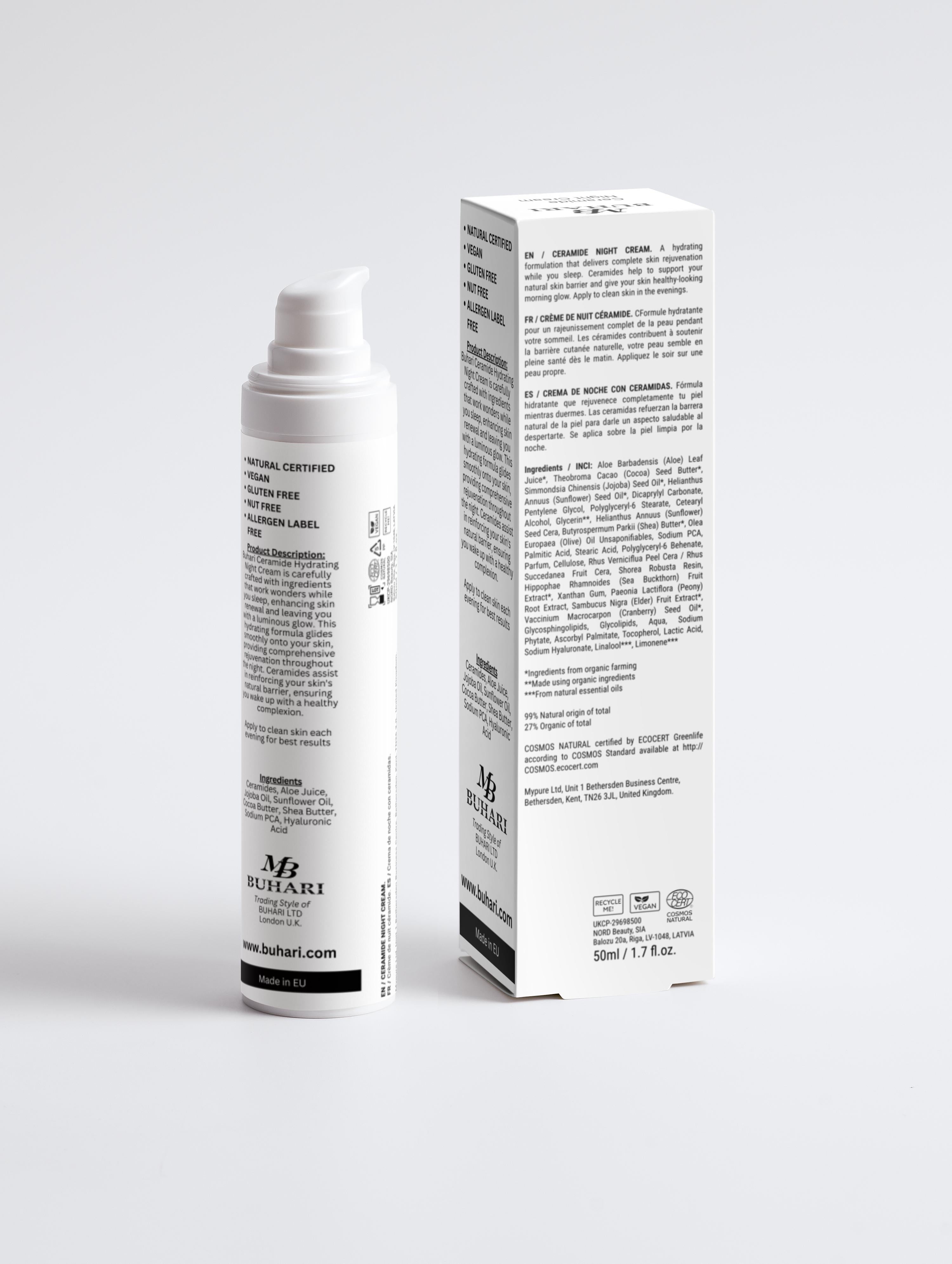 Ceramide Night Cream, 50 ml / 1.69 fl oz